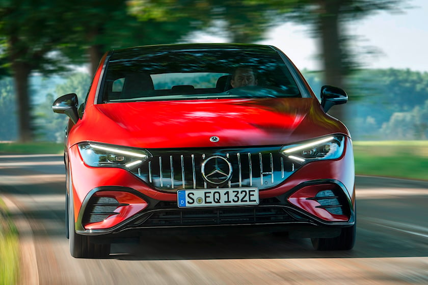 autos, cars, electric vehicles, hp, mercedes-benz, mg, luxury, mercedes, reveal, presenting the 677-hp 2023 mercedes-amg eqe