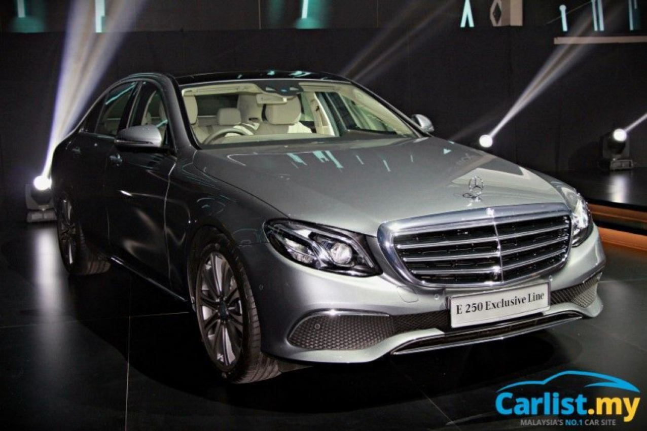 autos, cars, mercedes-benz, android, auto news, e 200, e 250, e 300, e- class, mercedes, mercedes-benz e-class, w213, android, mercedes-benz e-class (w213) launches in malaysia; 4 cbu variants from rm396k