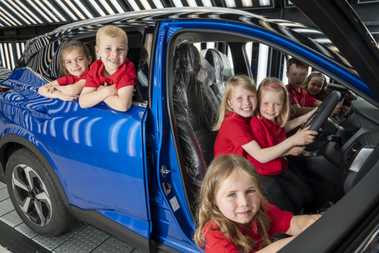 autos, cars, nissan, car news, nissan celebrates production of new qashqai in sunderland with skills experience for school children