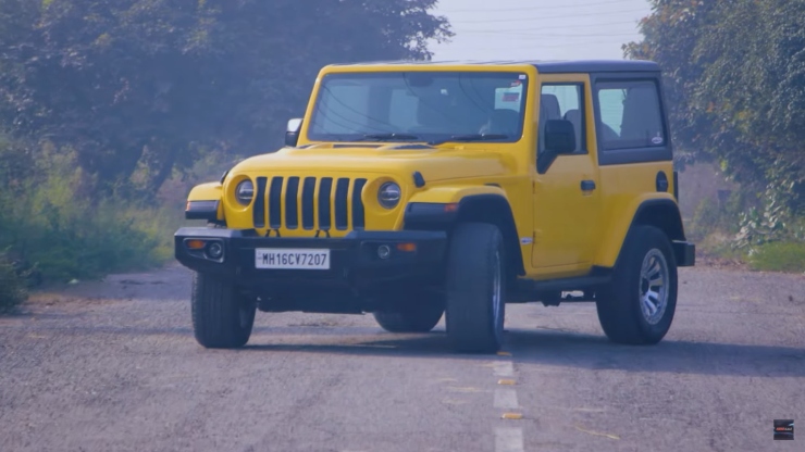 autos, cars, mahindra, mahindra thar tastefully modified on video