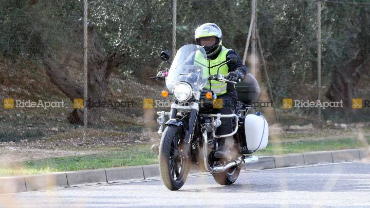 autos, cars, 2-wheels, indian, international, other, royal enfield, spy shots, royal enfield's new 650cc cruiser spotted testing