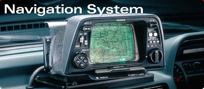 autos, cars, honda, reviews, insights, tokyo, tokyo 2017, when honda invented the world’s first in-car navigation system