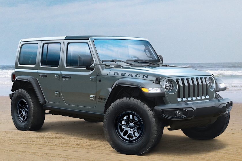 autos, cars, jeep, off-road, reveal, special editions, wrangler, jeep's new special edition wrangler is for beach lovers