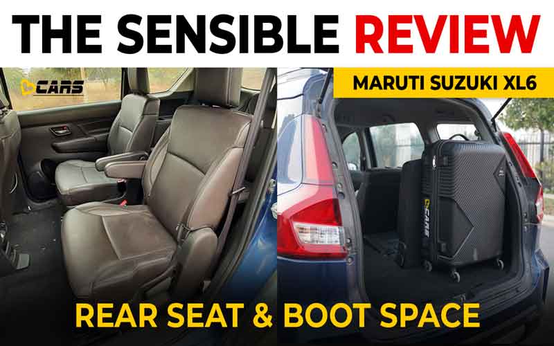 autos, cars, reviews, suzuki, video, maruti suzuki xl6, maruti suzuki xl6 2022, maruti suzuki xl6 boot space, maruti suzuki xl6 features, maruti suzuki xl6 price, maruti suzuki xl6 rear seat, maruti suzuki xl6 review, maruti suzuki xl6 variants, maruti suzuki xl6 rear seat & boot space review | can 6 people sit? | the sensible review | feb 2022
