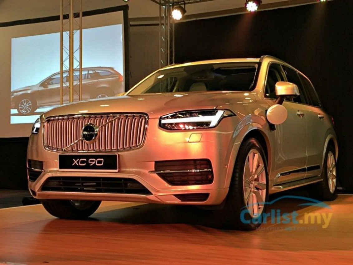 autos, cars, volvo, auto news, hybrid, malaysia, plug-in, suv, sweden, t8, twin engine, volvo xc90, xc90, the all-new 2015 volvo xc90 makes its malaysian debut, swedish flagship suv for rm453k