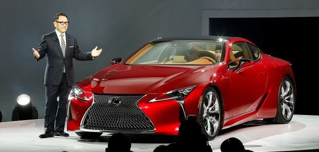 autos, cars, lexus, auto news, lexus lc500, michelin, detroit 2016: the specially developed michelin tyres for the lexus lc500
