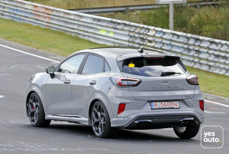 autos, cars, ford, car compare, car news, car specification, cars on sale, electric vehicle, manufacturer news, upcoming 2022 ford puma st mild hybrid: spy shots