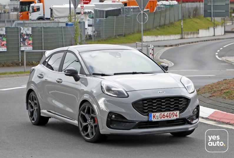 autos, cars, ford, car compare, car news, car specification, cars on sale, electric vehicle, manufacturer news, upcoming 2022 ford puma st mild hybrid: spy shots