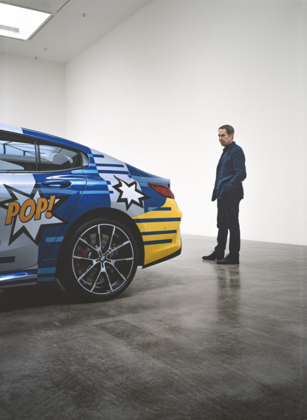 autos, bmw, cars, bmw art car, jeff koons, world premiere: the limited edition bmw the 8 x jeff koons