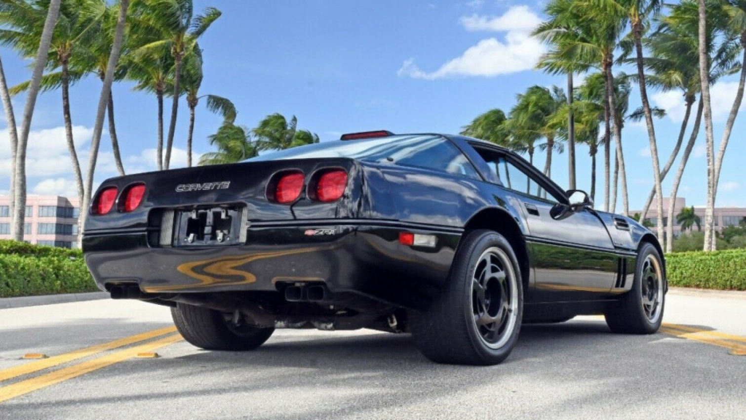 autos, cars, lotus, vnex, there’s a 1990 chevy corvette zr1 prototype with lotus active suspension for sale