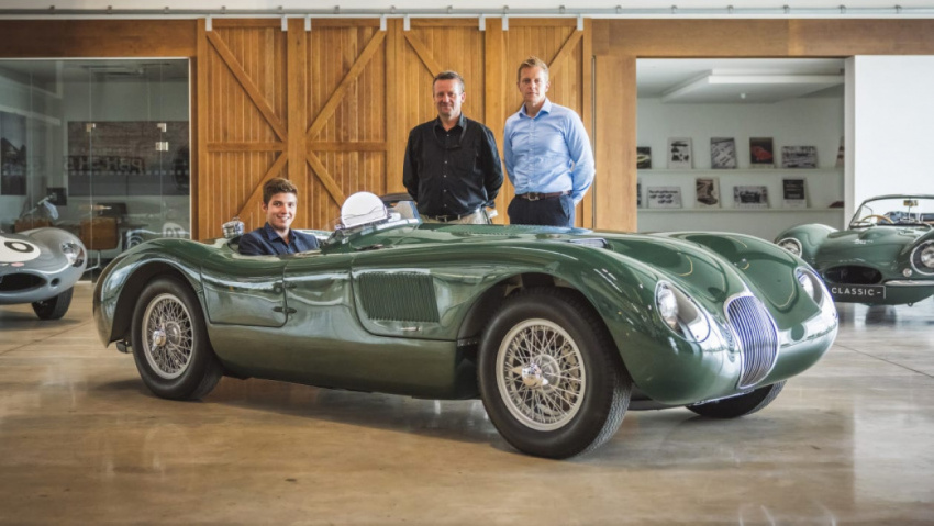 autos, cars, jaguar, classic cars, jaguar c-type continuation car: 1953 le mans winner reborn