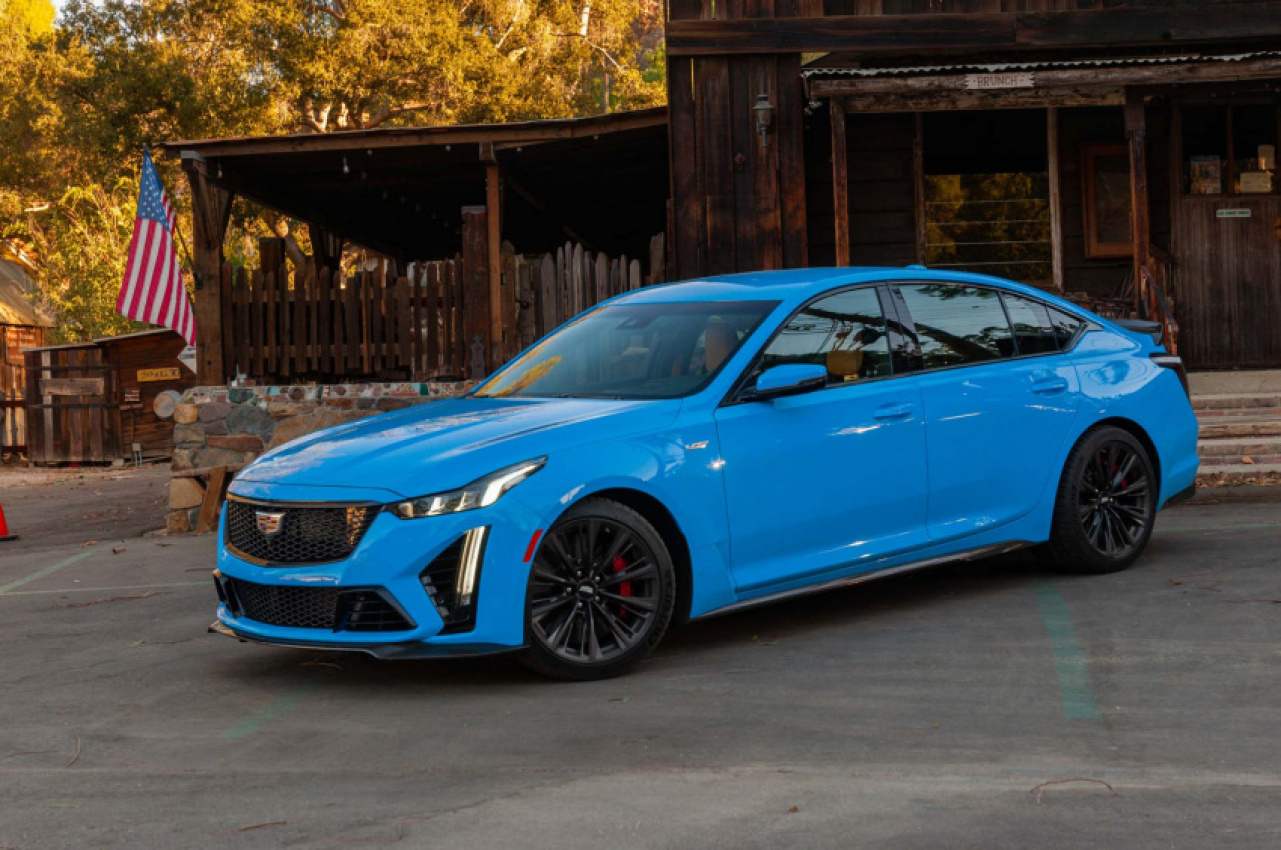 autos, cadillac, cars, cadillac ct5 news, cadillac news, first drives, luxury cars, sedans, sport sedans, review update: 2022 cadillac ct5-v blackwing serves crow to other luxo-missiles