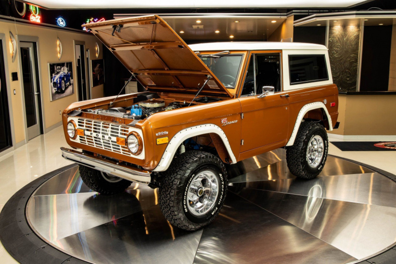 autos, cars, ford, american, asian, celebrity, classic, client, europe, exotic, features, ford bronco, handpicked, italian, japanese, luxury, modern classic, muscle, news, newsletter, off-road, sports, trucks, restored 1975 ford bronco 4x4 has everything you need to start your vintage off-roader collection