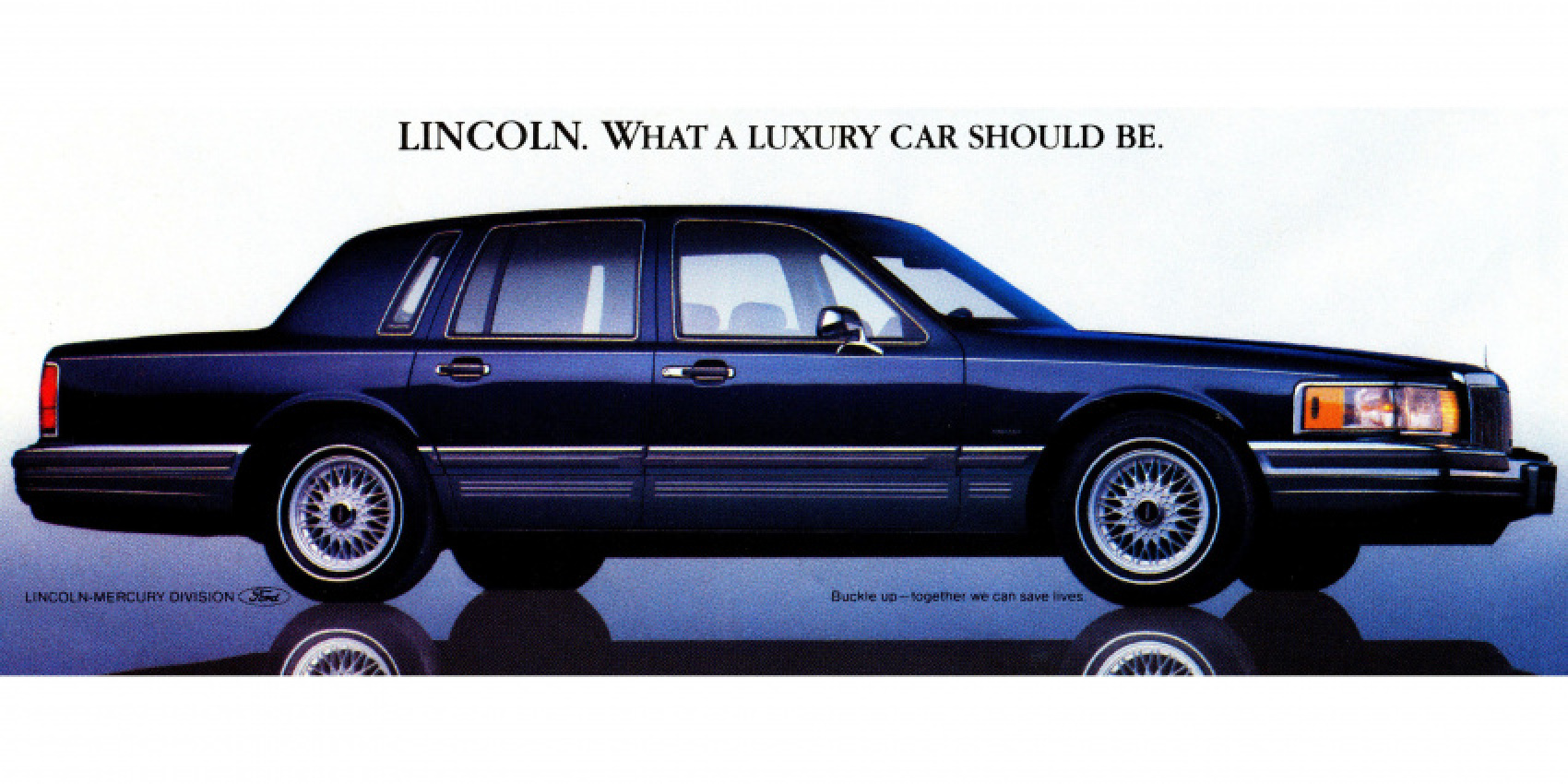 autos, cars, classic cars, lincoln, lincoln town car gets revamped for 1990, takes home big prize