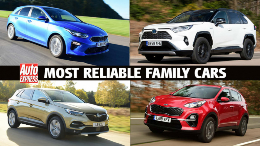 autos, cars, driver power, family cars, top 10 most reliable family cars