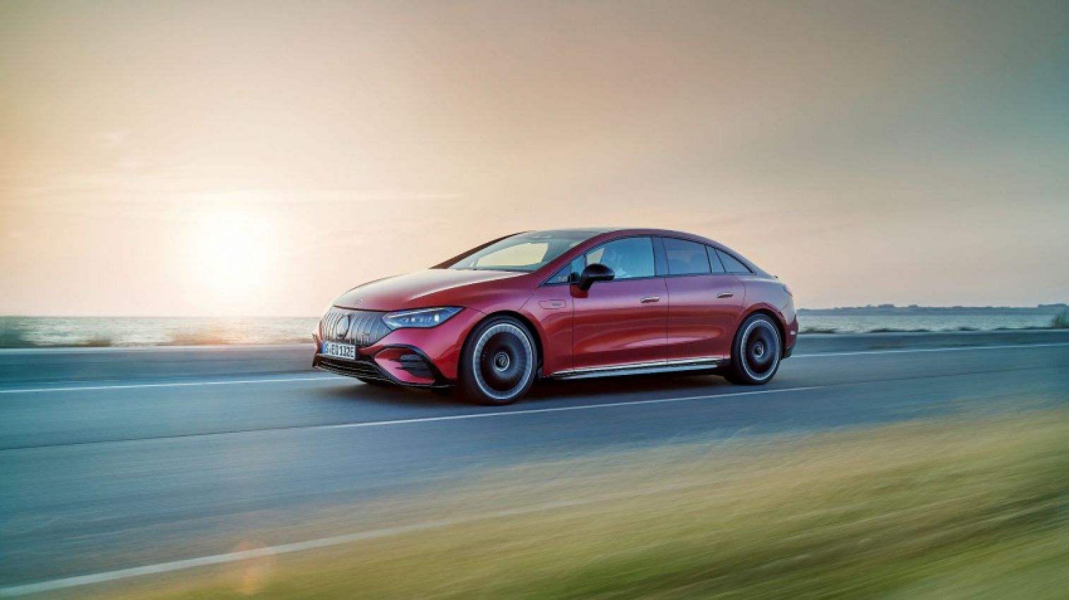 autos, bmw, cars, mercedes-benz, mg, news, mercedes, new mercedes-amg eqe has the bmw i4 m50 in its crosshairs