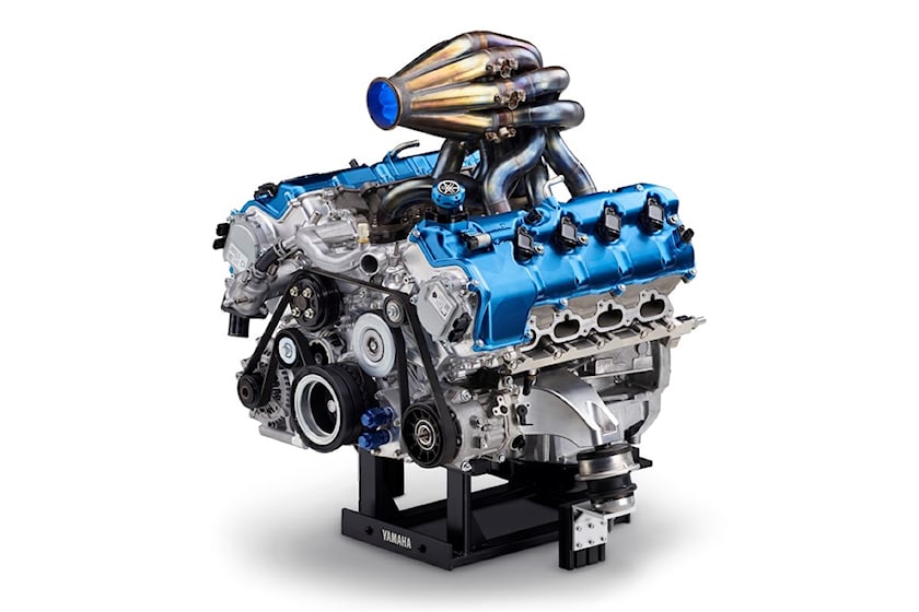 autos, cars, engine, hp, yamaha, industry news, technology, yamaha's 450-hp hydrogen v8 could save internal combustion