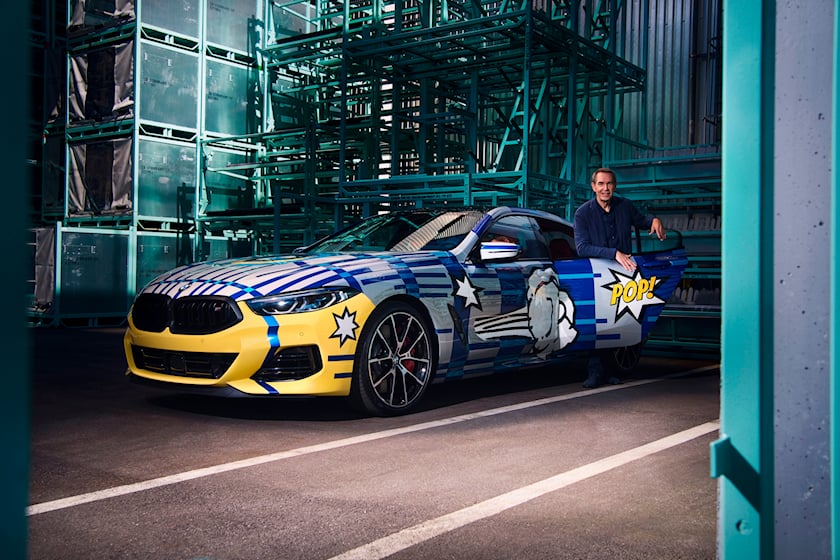 autos, bmw, cars, luxury, reveal, special editions, bmw reveals the 8 x jeff koons: a $350,000 special edition