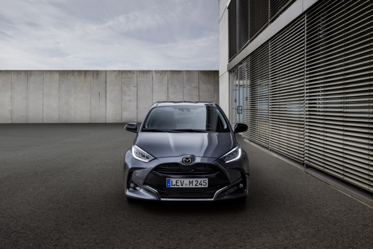 autos, cars, mazda, news, toyota, featured, mazda2, prices, toyota yaris, new mazda2 hybrid is cheaper than its toyota yaris twin in the uk