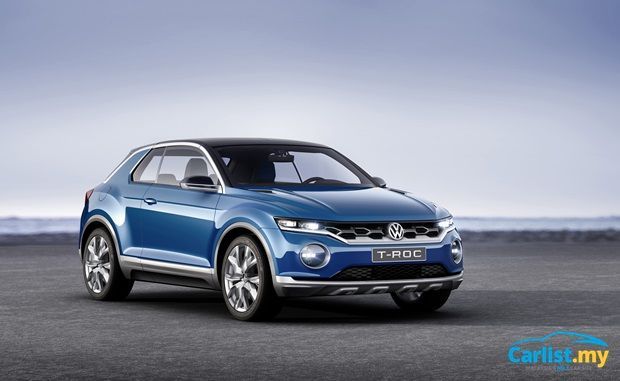 autos, cars, volkswagen, auto news, concept, suv, t-roc, vw, vw t-roc, volkswagen golf-based crossover planned for 2017 geneva motor show