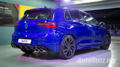 autos, cars, volkswagen, android, android, facts & figures: 2022 mk8 volkswagen golf r launched in malaysia, from rm356k