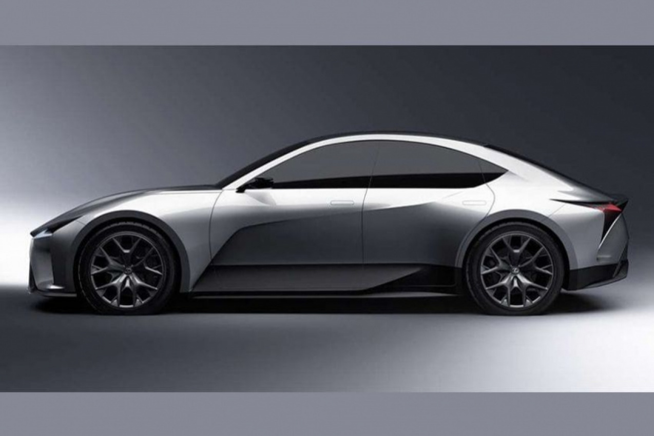 autos, cars, lexus, lexus electrified sedan, lexus revealed more images of the upcoming electrified sedan concept