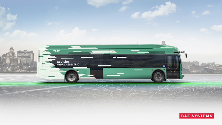 autos, cars, commercial vehicles, technology, bae systems, new flyer of america inc., southeastern pennsylvania transportation authority, bae systems to build drivetrains for electric buses in pennsylvania