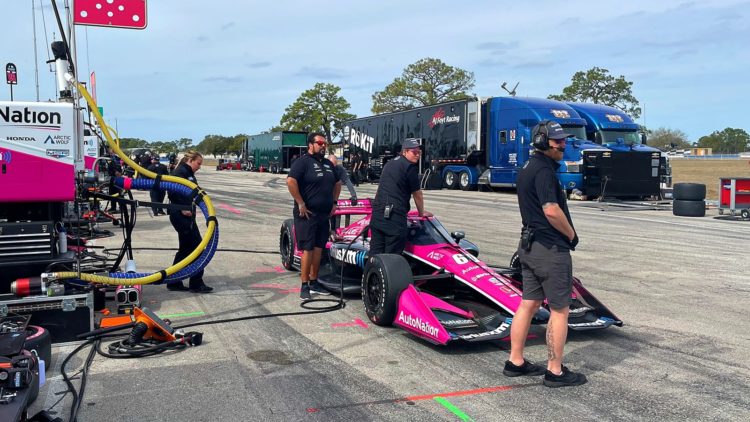 autos, indycar, motorsport, pagenaud, sebring, final day of indycar preseason testing ends with pagenaud on top