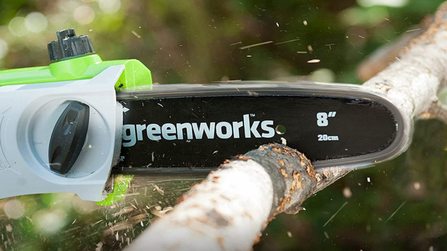 autos, cars, amazon, black friday, greenworks 40v 8-inch pole saw cleans up the yard this spring at $140, more in new green deals