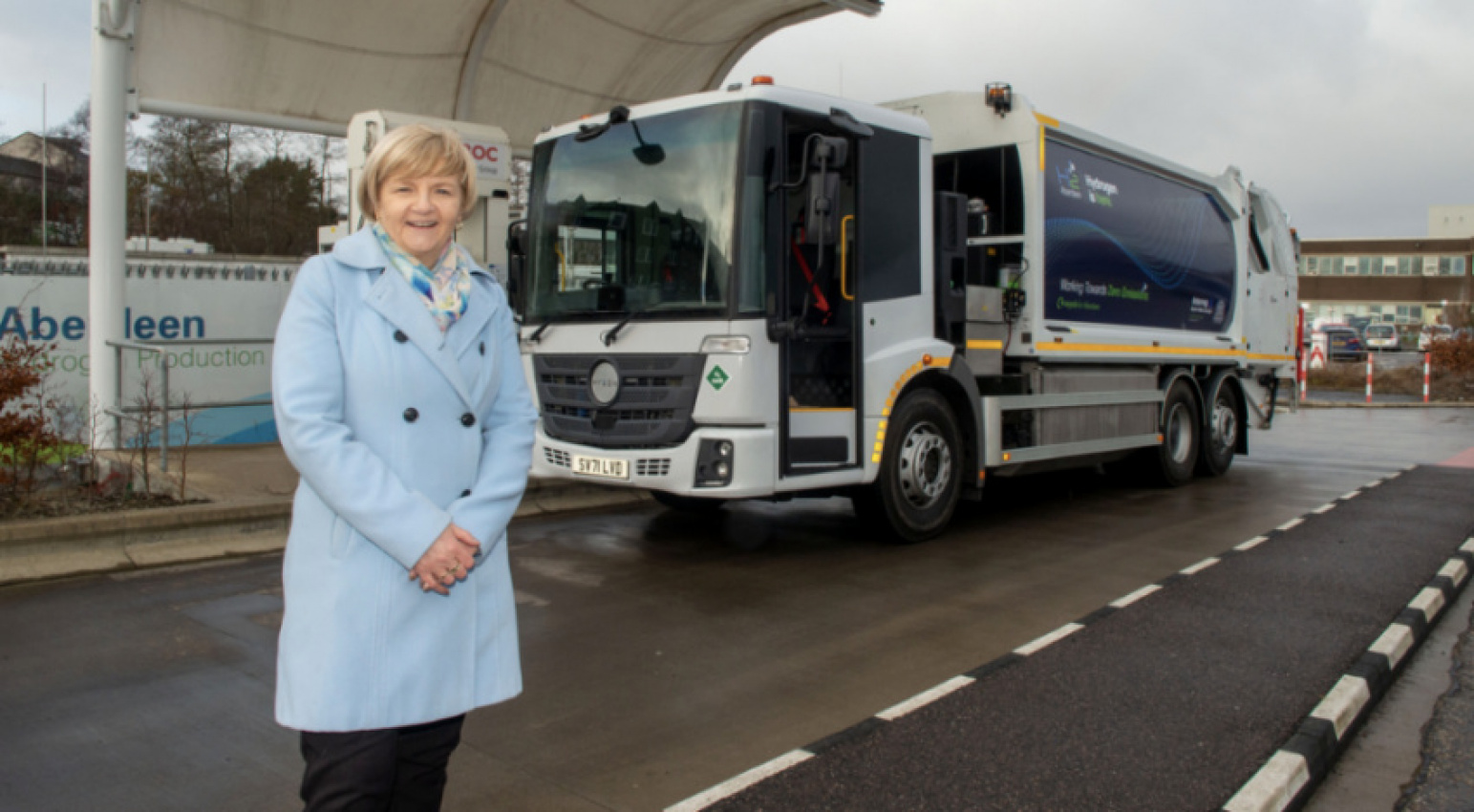 autos, cars, electric vehicles, breakdowns, commercial, ev infrastructure, hydrogen, aberdeen city council adds hydrogen fuel cell waste truck to fleet