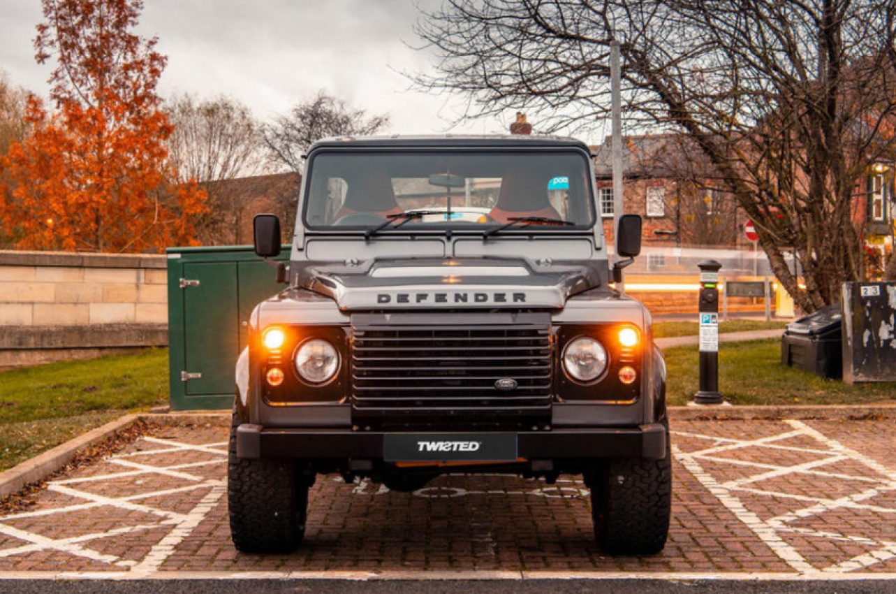 autos, cars, electric vehicle, land rover, car news, electric cars, land rover defender, new cars, land rover defender specialist twisted reveals £225,000 ev