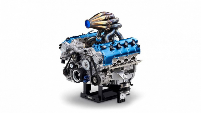 autos, cars, technology, yamaha, fuels, yamaha converts 2ur-gse 5-litre v8 engine to run on hydrogen