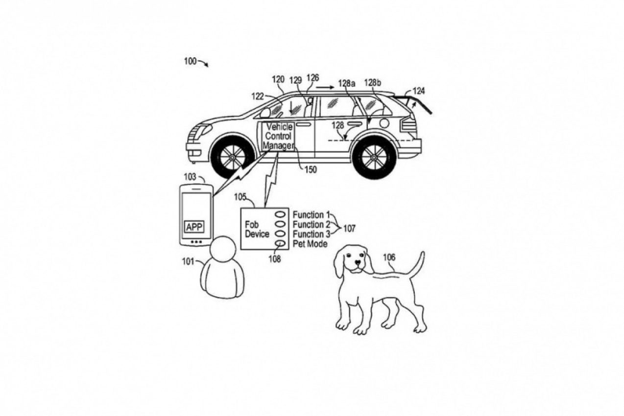 autos, cars, ford, reviews, car news, carpool, pets, ford patents new pet mode