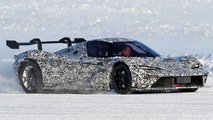 autos, cars, hypercar, ktm, supercar, ktm x-bow gt2 road-going supercar spied testing on ice track