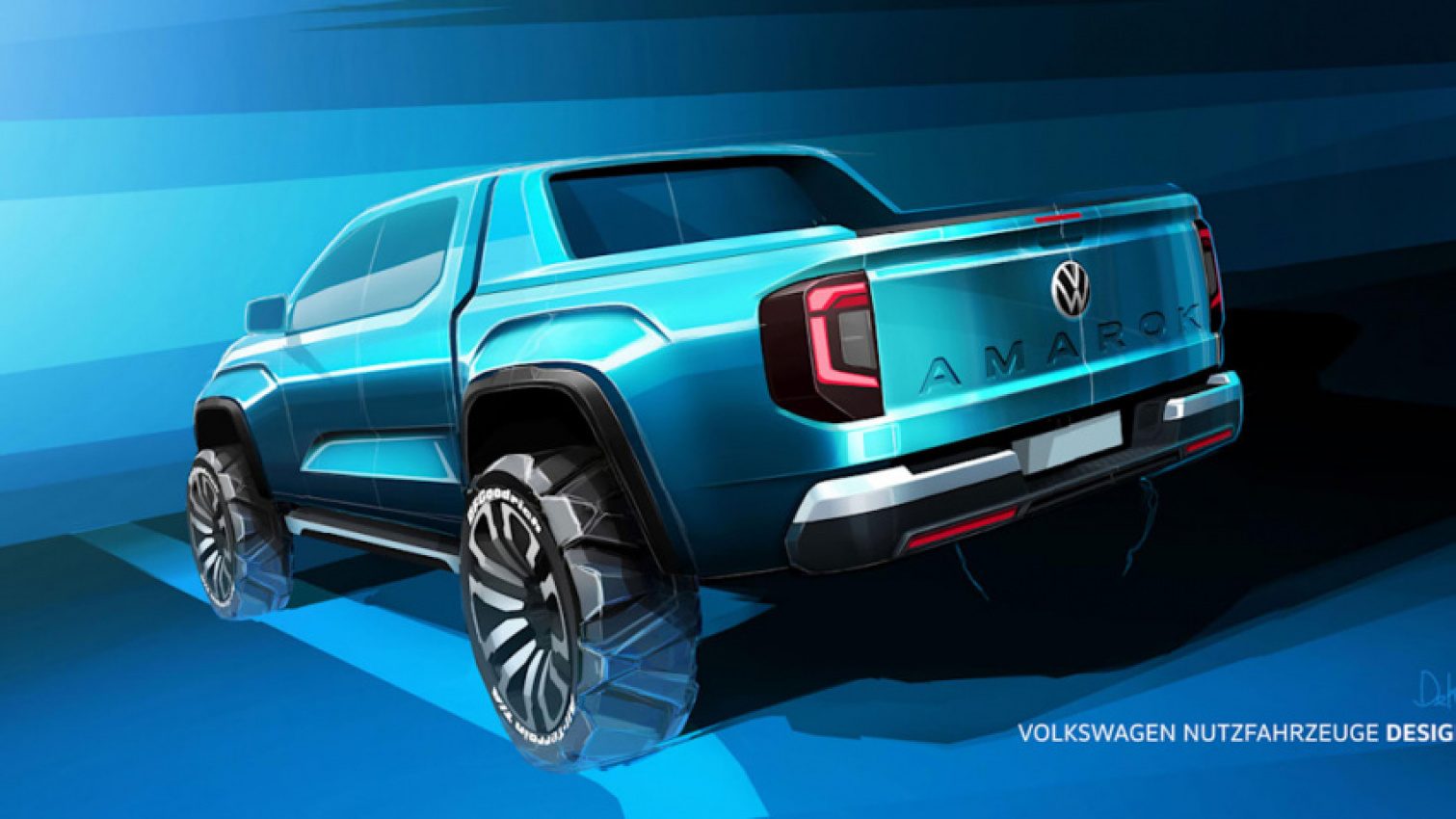 autos, cars, design/style, ford, ford ranger, off-road vehicles, truck, volkswagen, ford ranger-based vw amarok previewed with brawnier design