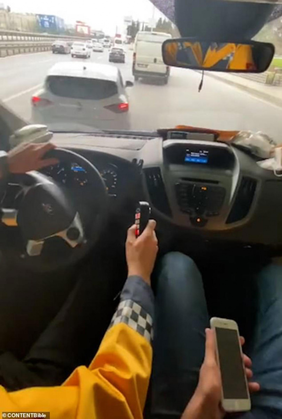 autos, cars, ram, paramedic shows off his driving skills while weaving through traffic