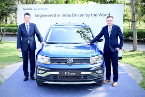 auto, car, volkswagen, asean countries, domestic market, skoda auto volkswagen, skoda auto volkswagen eyes 40% jump in exports in 2022, kicks off exports of t-cross to mexico