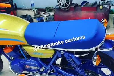 article, autos, cars, yamaha, ipl fever: check out ms dhoni’s custom yamaha rd 350 with csk livery