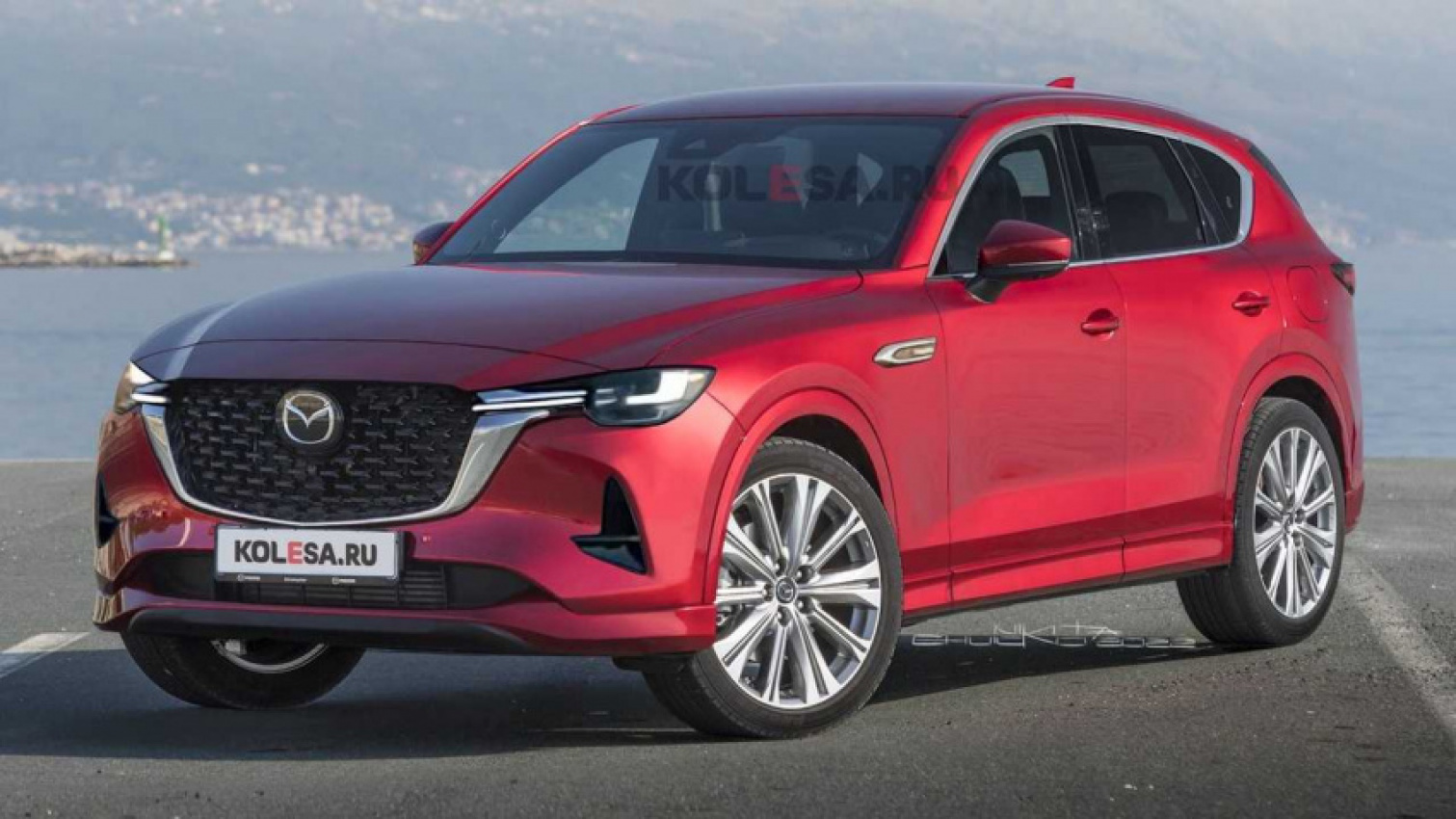 autos, cars, mazda, mazda cx-60 unofficially rendered based on recent sightings