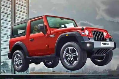 article, autos, cars, mahindra, a mahindra thar shows its crazy side with 28-inch alloy wheels
