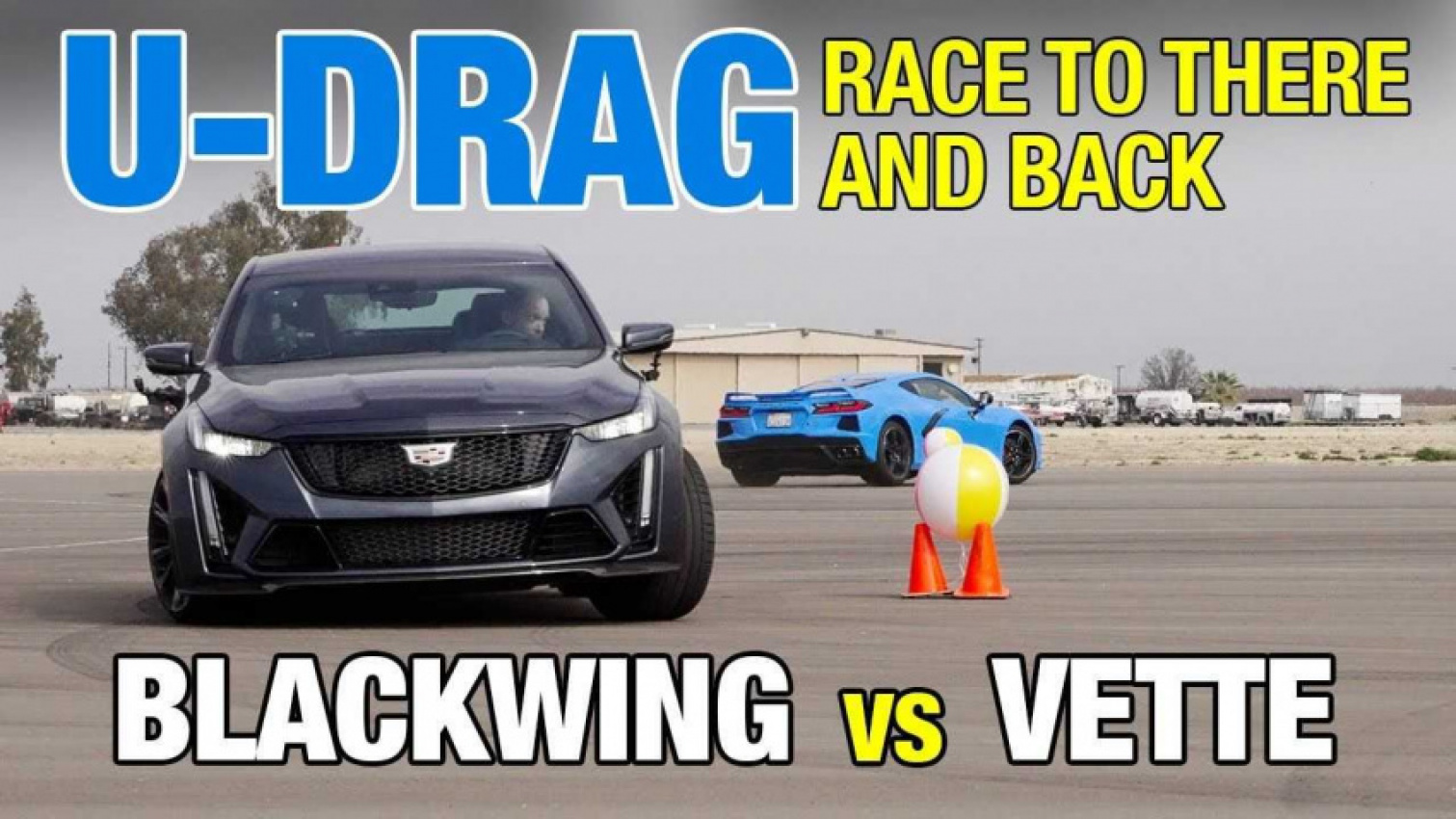 autos, cadillac, cars, corvette c8 faces cadillac ct5-v blackwing in unique drag race