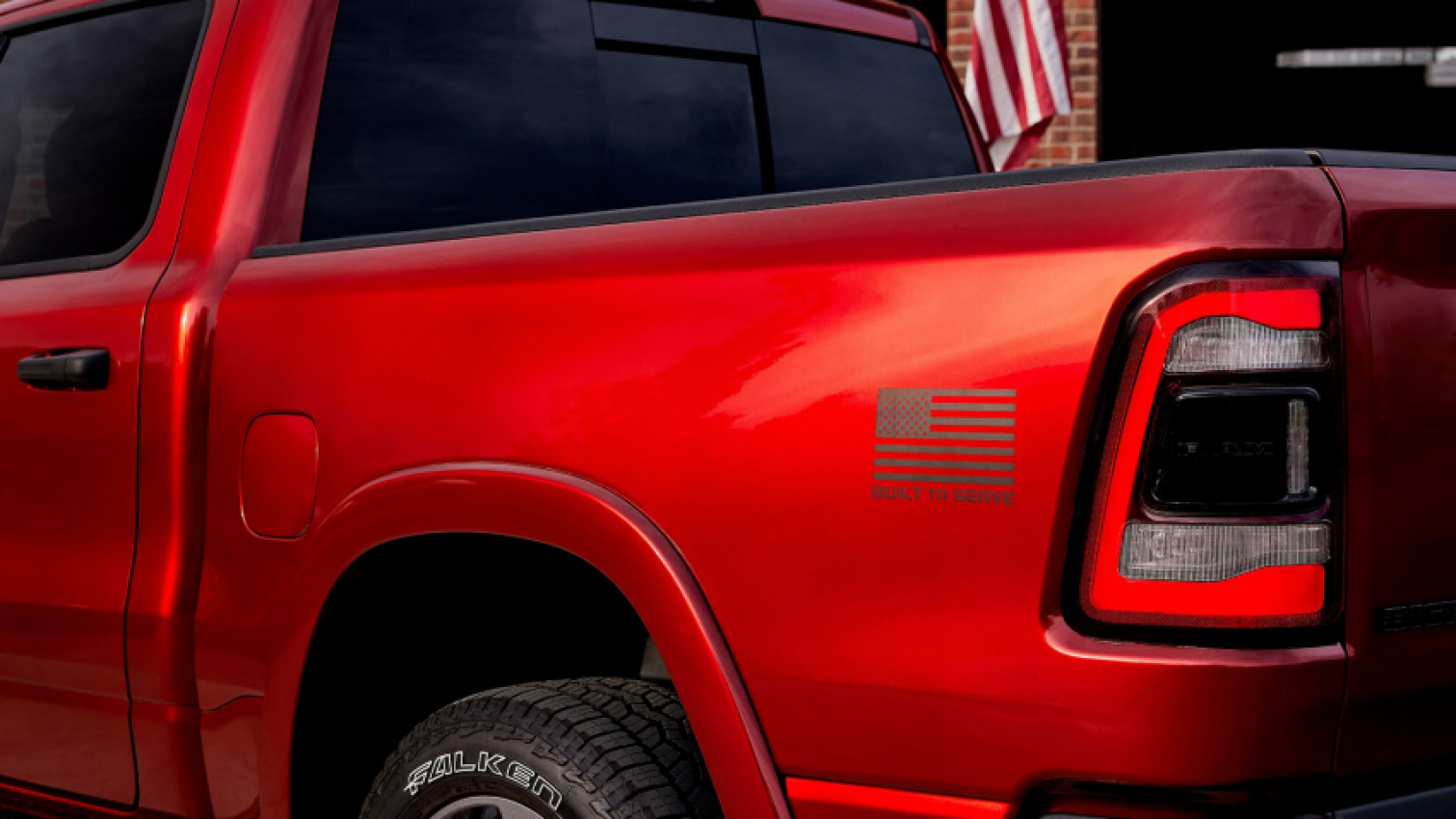autos, cars, news, ram, truck, this special 2022 ram 1500 built to serve edition honors firefighters