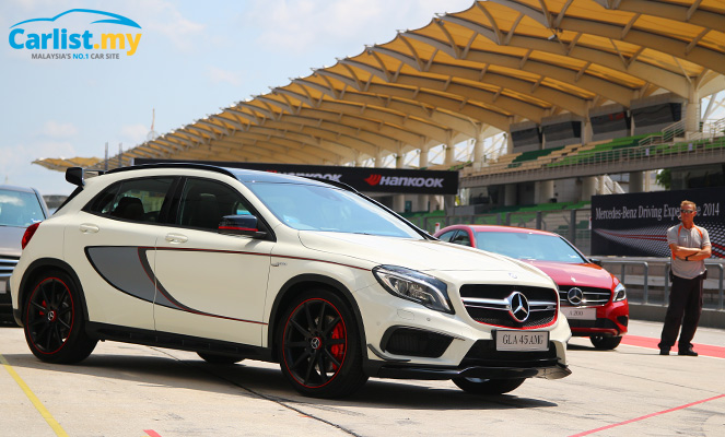 autos, cars, mercedes-benz, mg, reviews, 2015 mercedes-benz gla 45 amg, amg, driving experience, gla-class, malaysia, mbde, mercedes, mercedes-benz gla 45 amg, sepang, 2015 mercedes-benz gla 45 amg quick review + track video