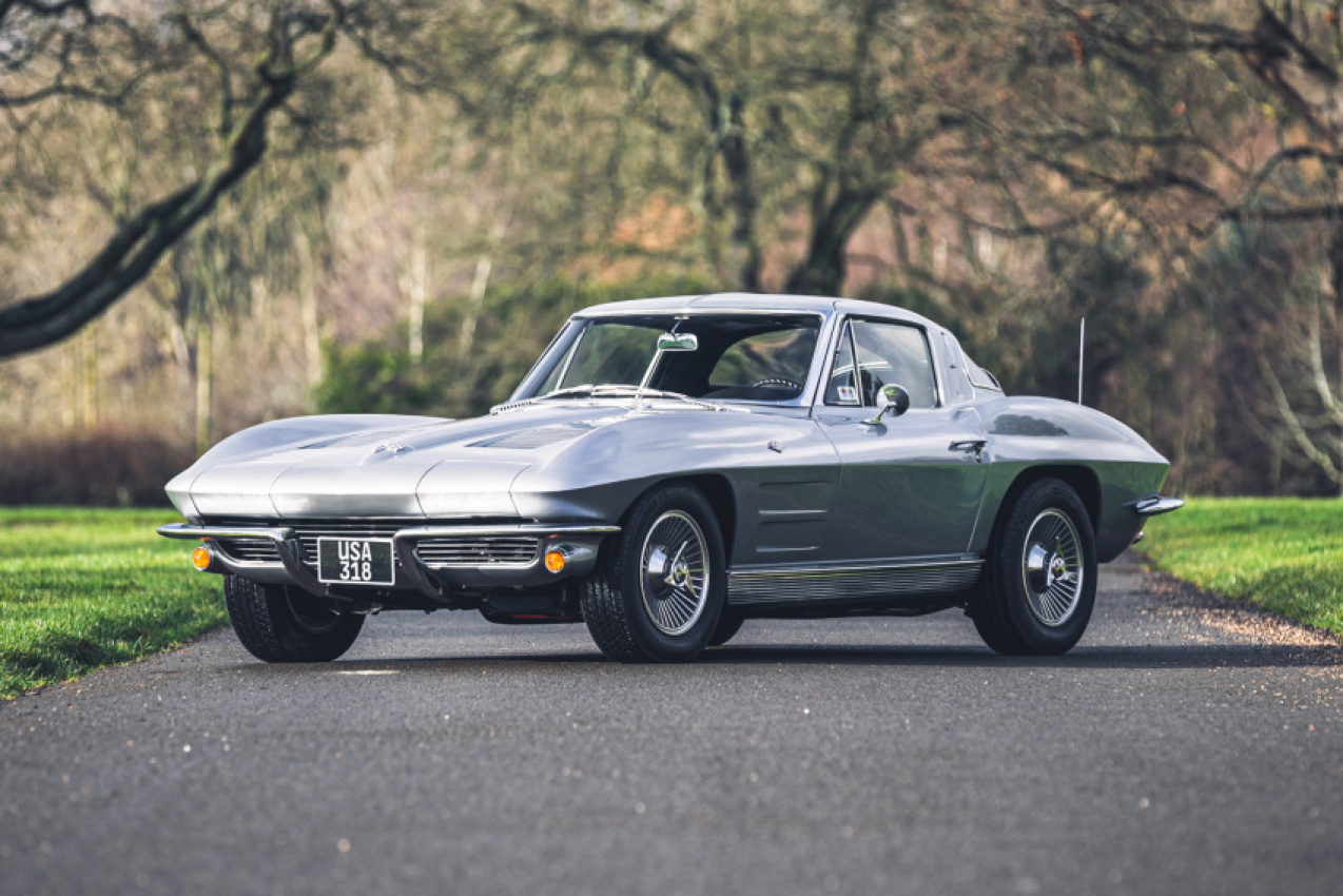 autos, cars, chevrolet, car news, corvette, premium, review, stunning 1963 chevrolet corvette among american classics going up for auction