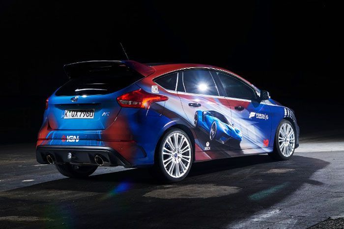 autos, cars, ford, reviews, 2016 ford focus rs, ford focus, ford focus rs, insights, microsoft, microsoft, the stig unveils a one-off ford focus rs for forza motorsport 6