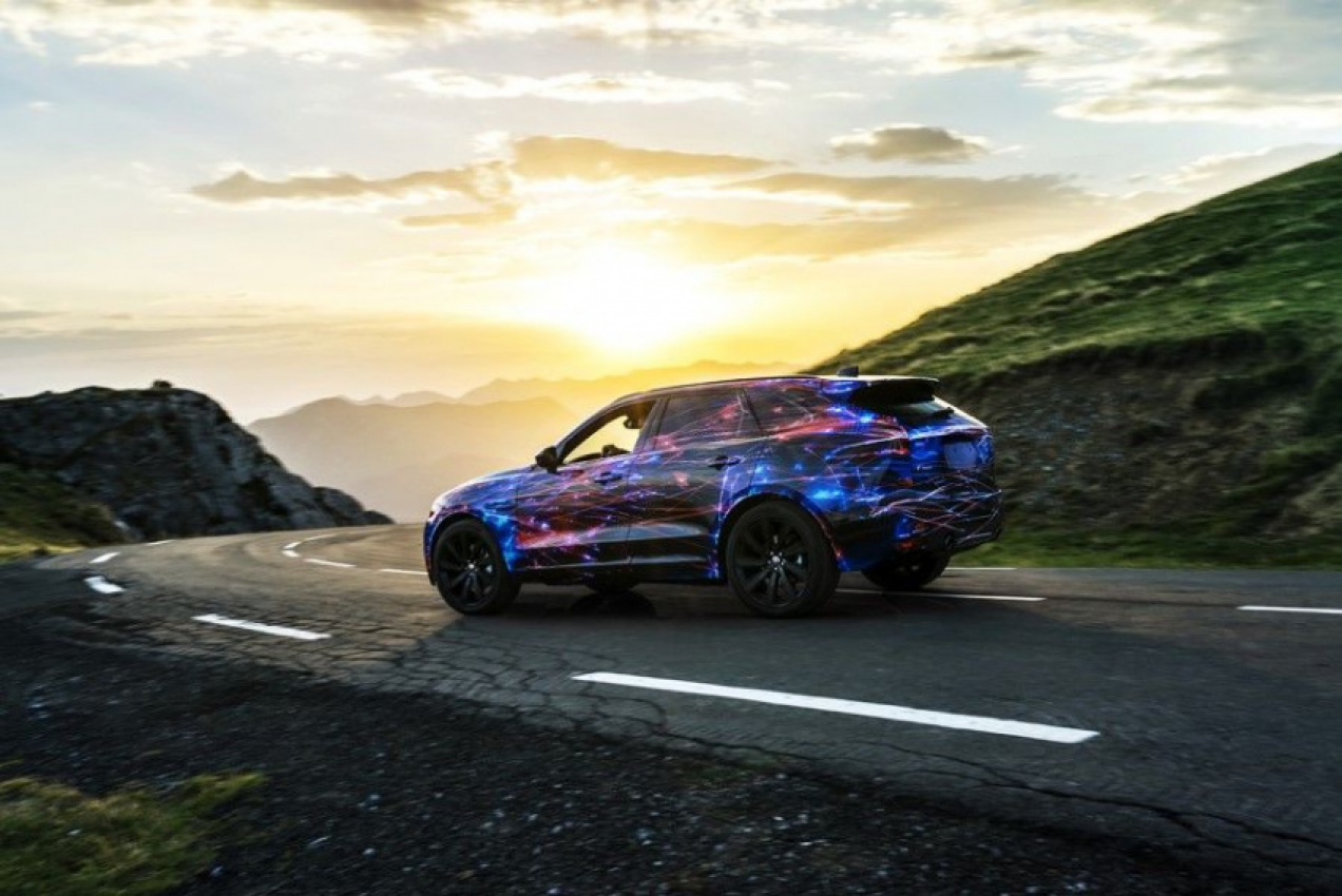 autos, cars, jaguar, reviews, 2015 jaguar, f-pace, f-type, frankfurt motor show, insights, jaguar land rover, jlr, suv, xe, xf, video: jaguar previews f-pace with undisguised side profile ahead of frankfurt debut