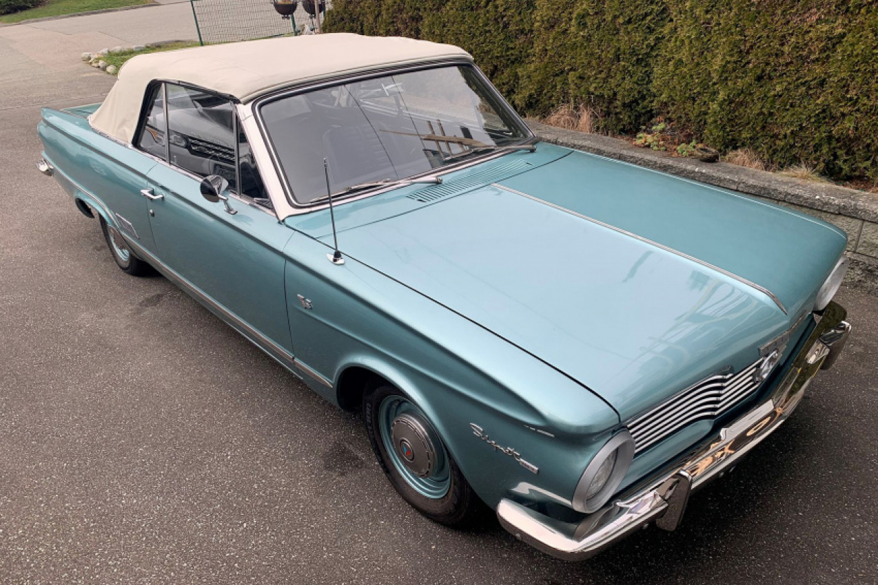 autos, cars, plymouth, collector classics: 1964 plymouth valiant signet convertible