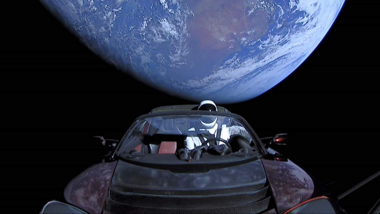 autos, cars, news, tesla, electric vehicles, elon musk, reports, tesla roadster, elon musk’s tesla roadster has traveled almost 2 billion miles in space