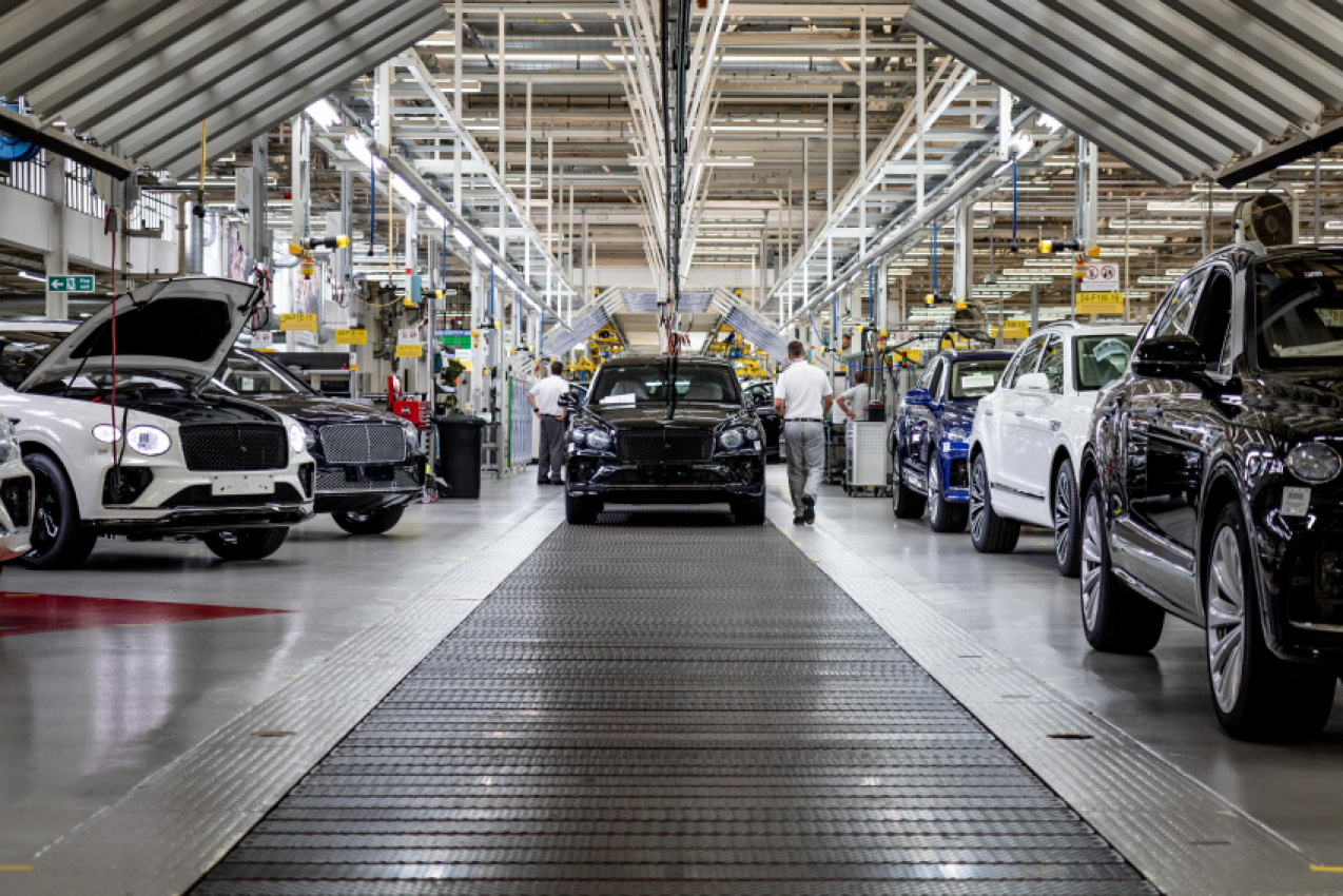 autos, bentley, cars, car news, manufacturer news, bentley’s half-year profits for 2021 were higher than any full year in its history