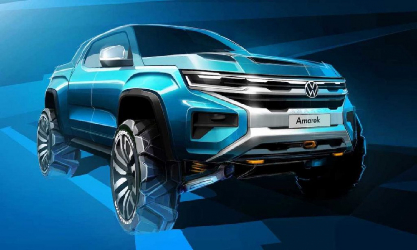 autos, cars, news, volkswagen, amarok, ford ranger, new amarok, new ranger, ranger, teasers, volkswagen amarok teased for the umpteenth time – it’s a looker
